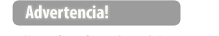 Advertencia